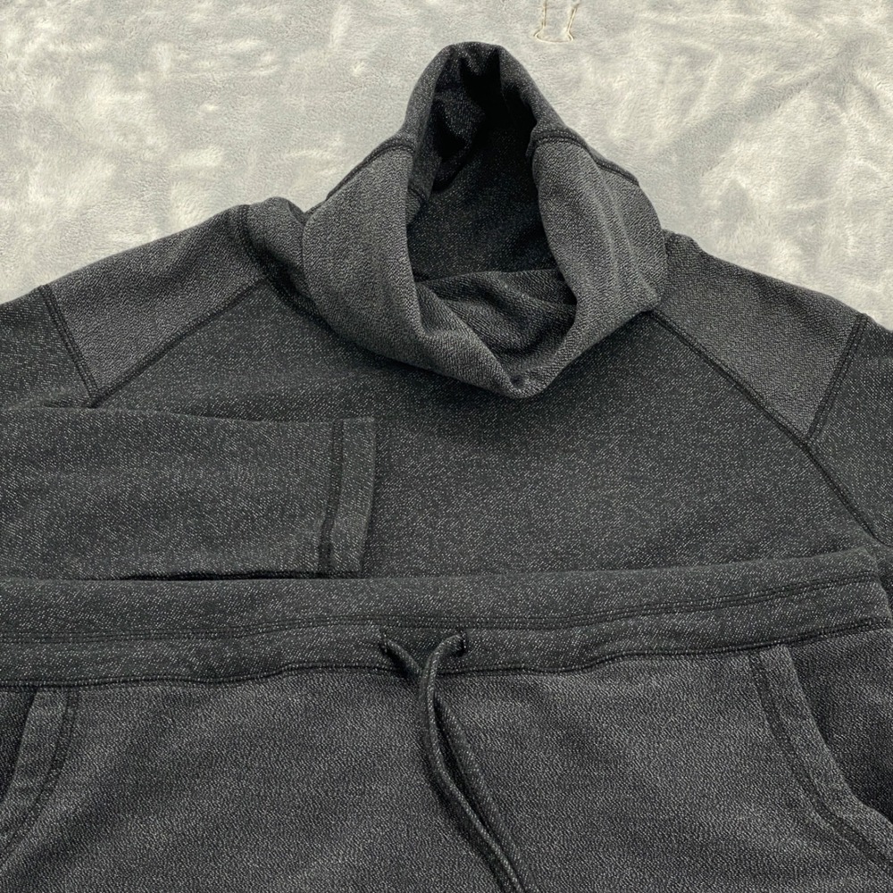 Mountain Hardwear Womens Medium Cowl Neck Tunic Dress Charcoal Grey OL0177